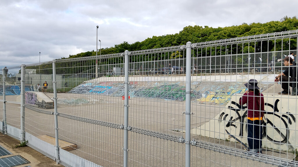西宮浜総合公園　スケートボード広場1